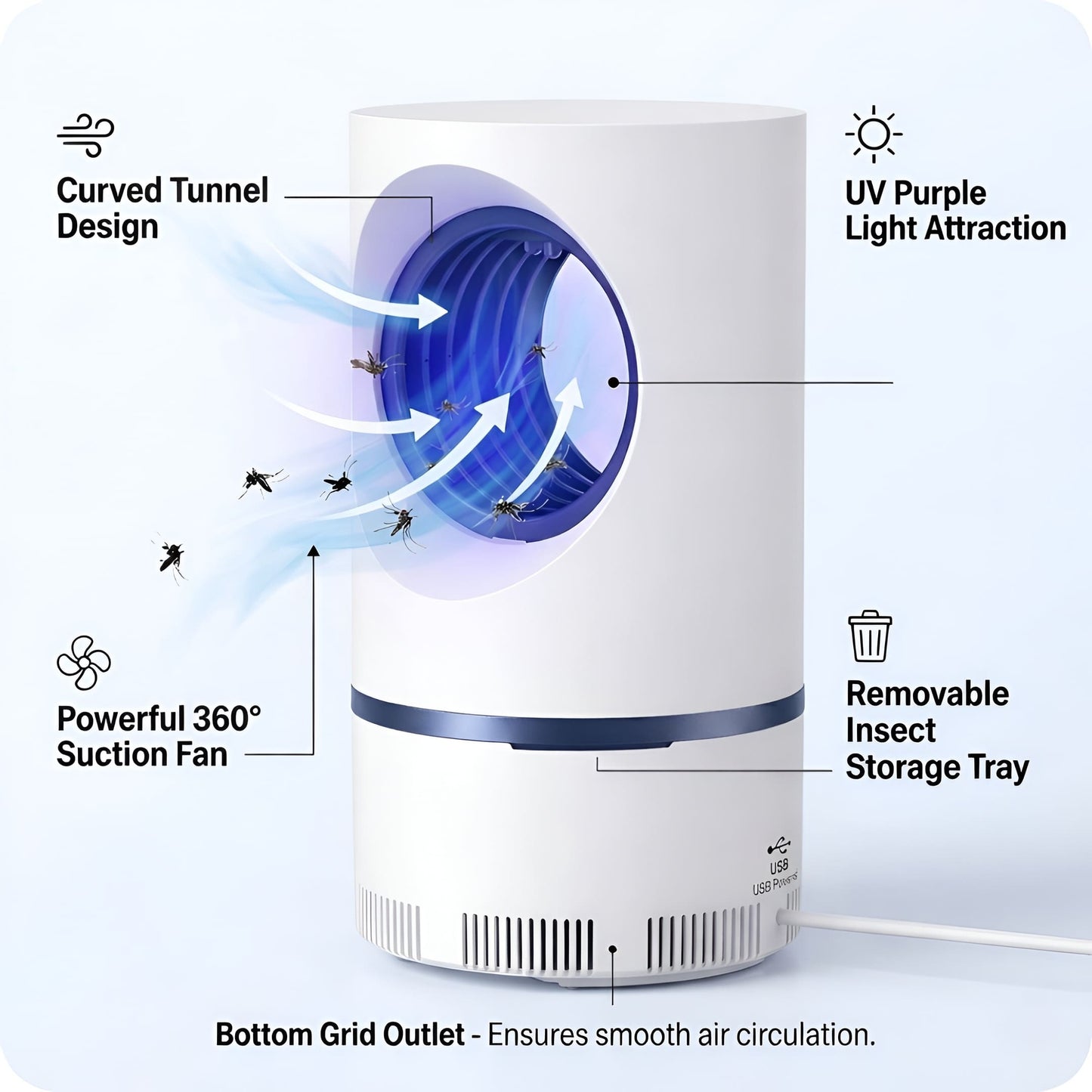 LED Mosquito Killer